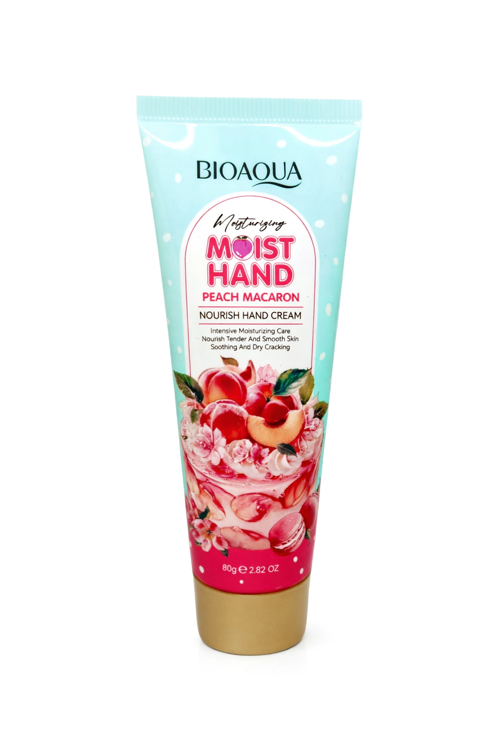 Crema de manos moist hand durazno Bioaqua 80g